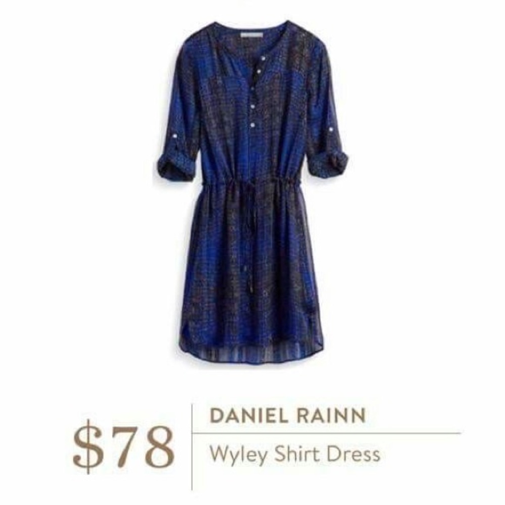 Lightweight shirt dress. Never been worn.